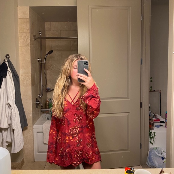 FREE PEOPLE FALL DRESS - Picture 5 of 6